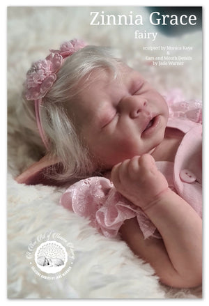 Zinnia Grace Fairy Full Body Silicone Baby Girl  Available