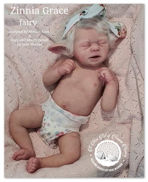 Zinnia Grace Fairy Full Body Silicone Baby Girl  Available