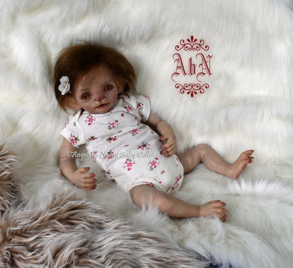 Alarick the Werewolf Reborn Vinyl Doll Kit by Noemi Smith