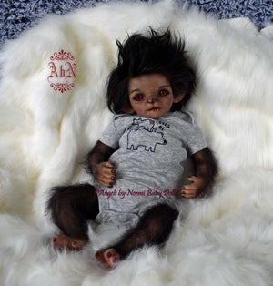 Alarick the Werewolf Reborn Vinyl Doll Kit by Noemi Smith