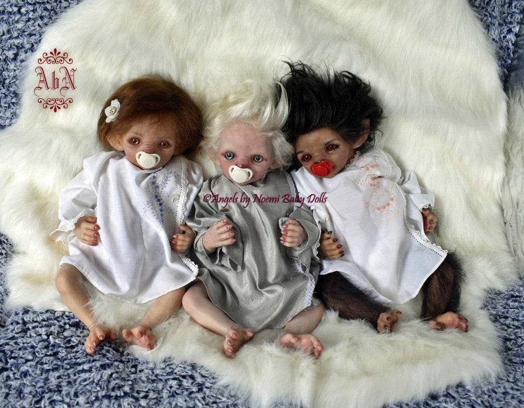 Alarick the Werewolf Reborn Vinyl Doll Kit by Noemi Smith