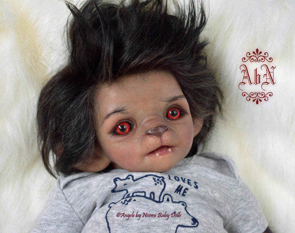 Alarick the Werewolf Reborn Vinyl Doll Kit by Noemi Smith