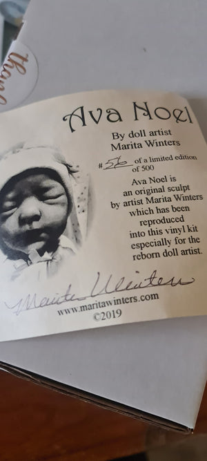 Ava Noel Vinyl Kit sculpted by Marita Winters