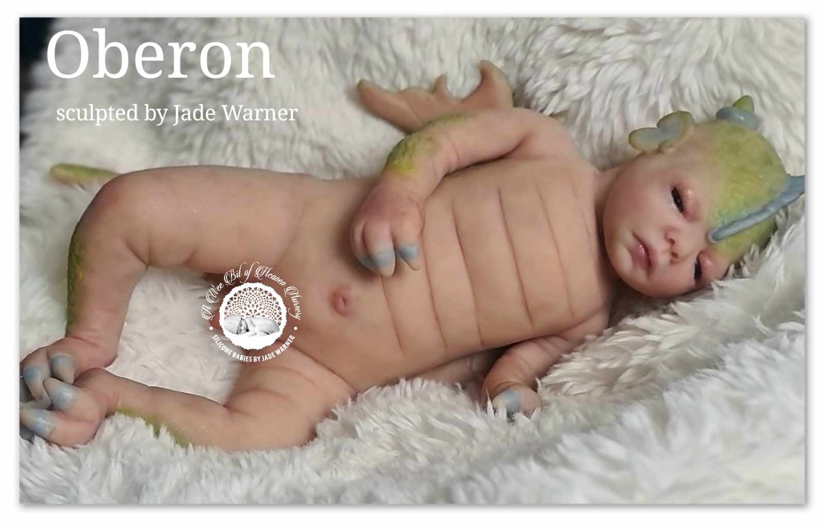 Prototype Oberon Butterfly Dragon Silicone Baby Boy *Reduced*