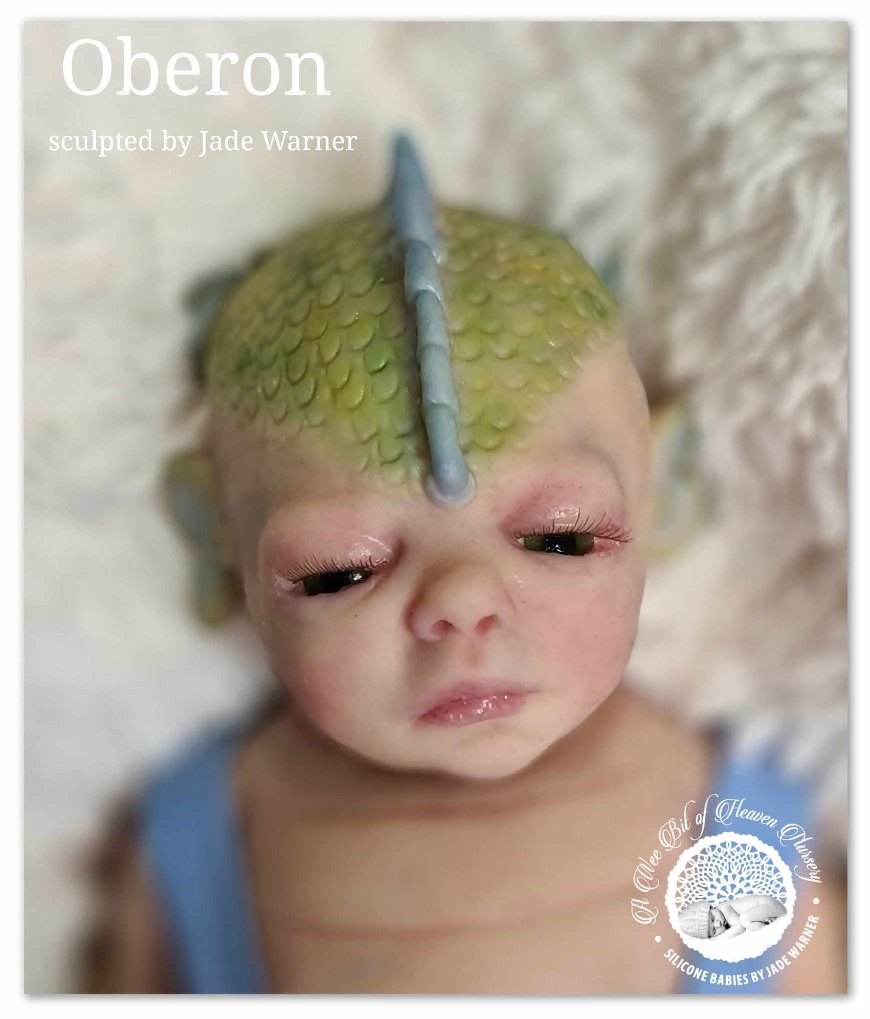 Prototype Oberon Butterfly Dragon Silicone Baby Boy *Reduced*