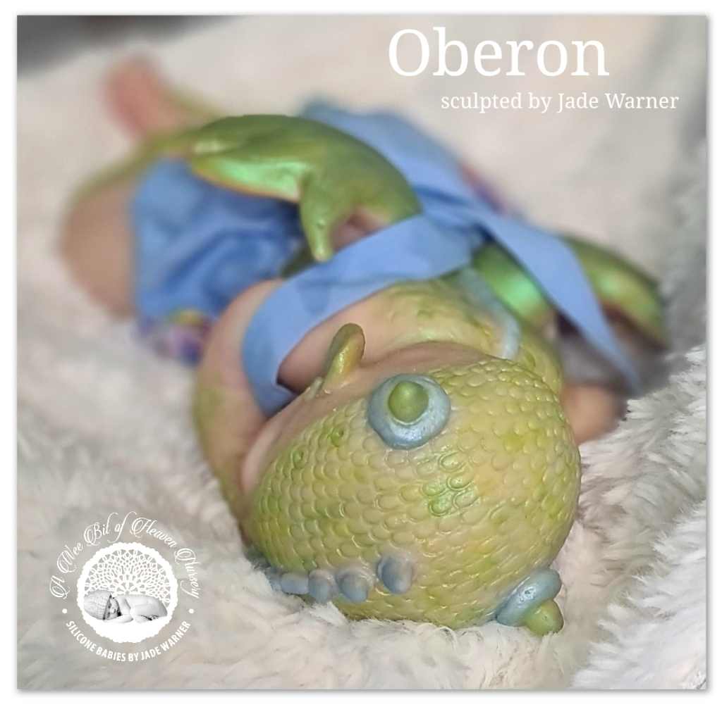 Prototype Oberon Butterfly Dragon Silicone Baby Boy *Reduced*