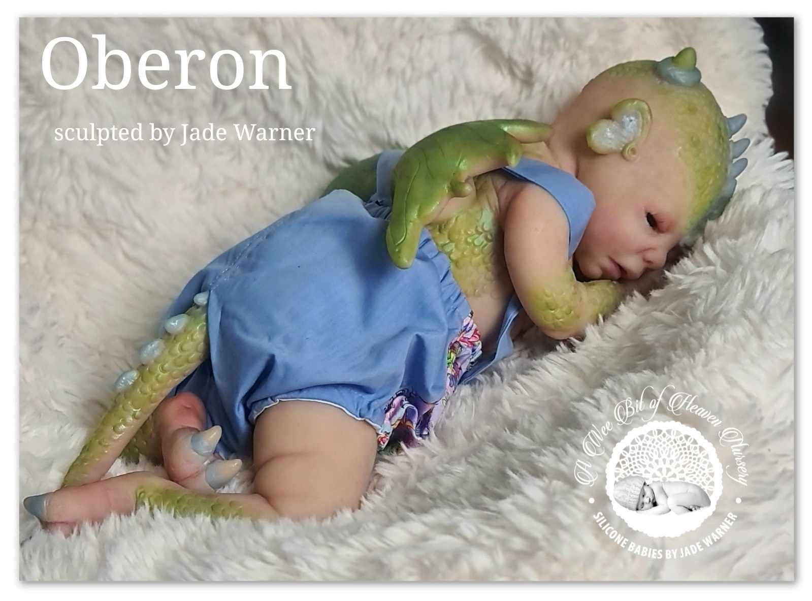 Prototype Oberon Butterfly Dragon Silicone Baby Boy *Reduced*